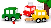 Маленькие машинки пекут пирог Маленькие машинки пекут пирог