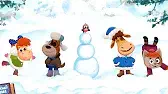 Снеговик Буренка Даша Снеговик