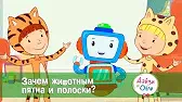 Зачем животным пятна и полоски? Дейзи и Олли Зачем животным пятна и полоски?