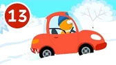 Снегоход Котёнок и волшебный гараж Снегоход