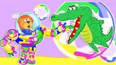 Играем в супергероев Львёнок Котёнок Играем в супергероев