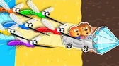 Комарики на воздушном шарике Львёнок Котёнок Комарики на воздушном шарике