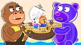 Морские приключения в погоне за сладостями Львёнок Котёнок Морские приключения в погоне за сладостями