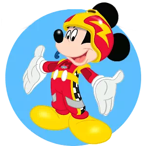 Микки и весёлые гонки