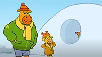 На север! Оранжевая корова На север!