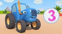 Игра в песочнице Синий трактор Игра в песочнице