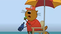Жёлтая подводная лодка Три кота Жёлтая подводная лодка