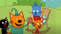 Игра для бантика Три кота Игра для бантика