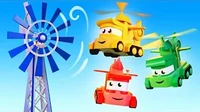 Воздушная турбина Игры грузовичков Воздушная турбина