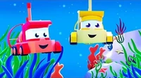 Морское дно Игры грузовичков Морское дно