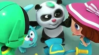 Забытая игрушка Панда и Крош Забытая игрушка