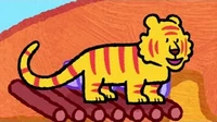Нарисуй тигра Рисунки Тёмы Нарисуй тигра